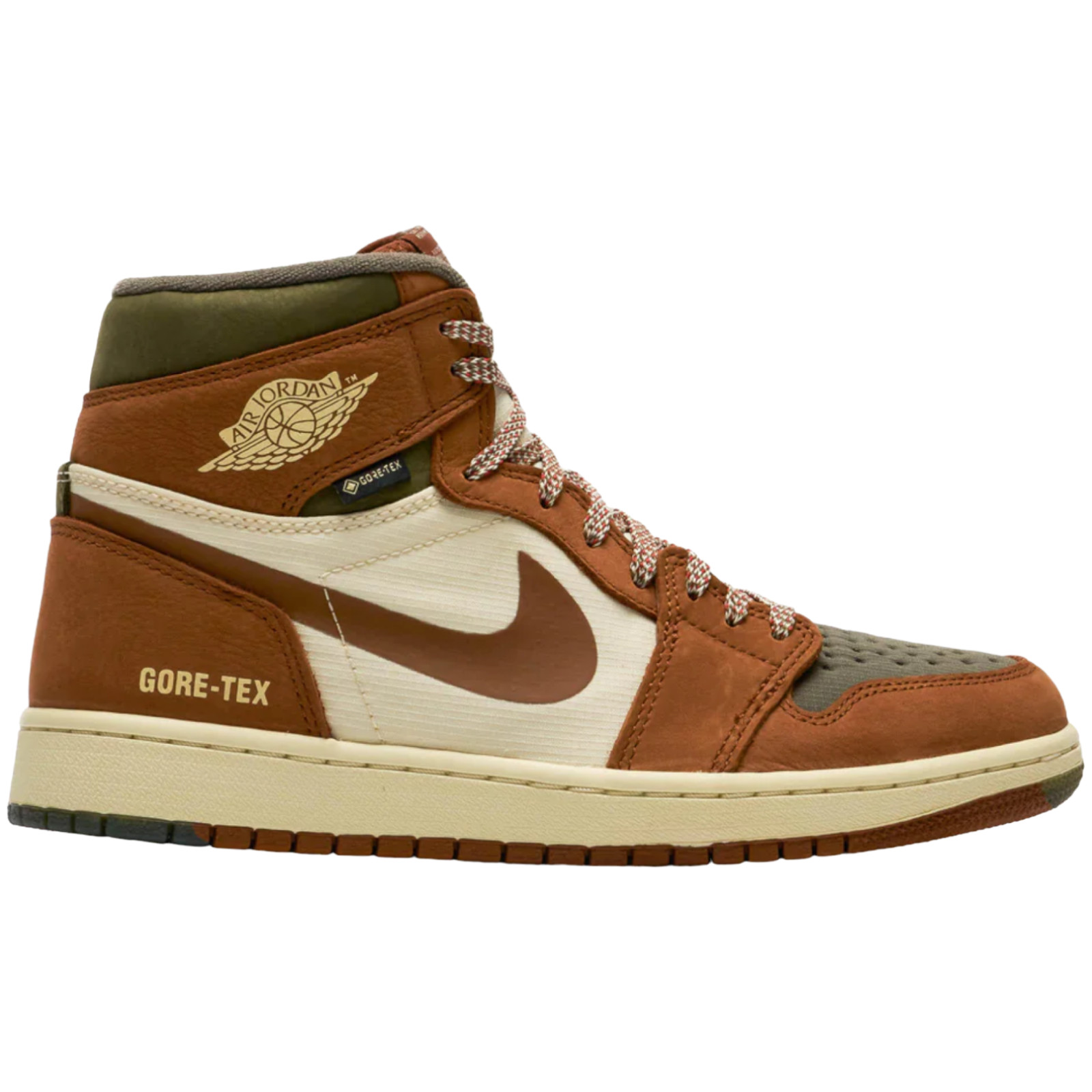 Air Jordan 1 High Gore Tex Element Brown Olive KicksMania