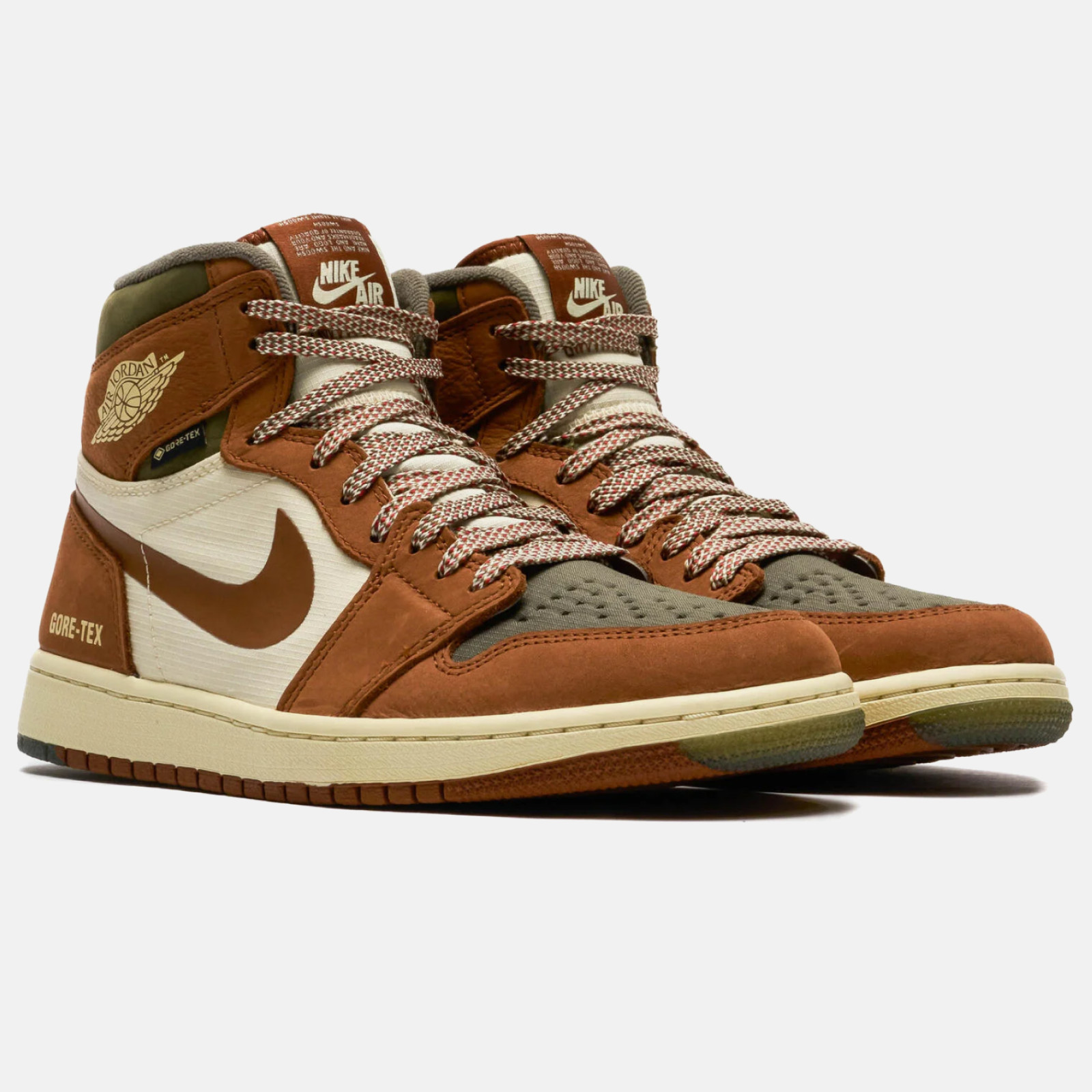 Air Jordan 1 High Gore Tex Element Brown Olive KicksMania