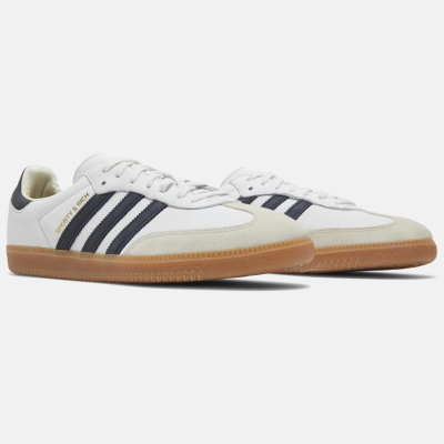 Sporty & Rich x Adidas Samba White Black купить в интернет-магазине Kicksmania