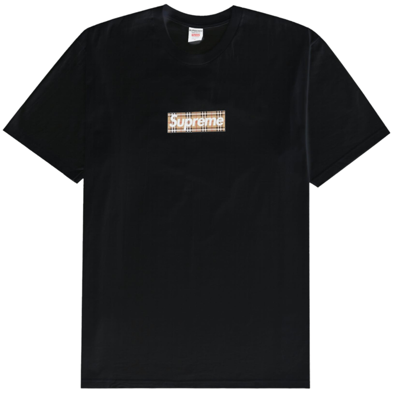 Burberry x Supreme Box Logo Tee Black KicksMania