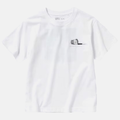 Футболка KAWS x Uniqlo White Blue купить в интернет-магазине Kicksmania