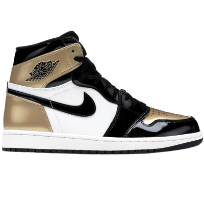 Air Jordan 1 Retro High NRG Gold Toe Patent купить в интернет-магазине Kicksmania