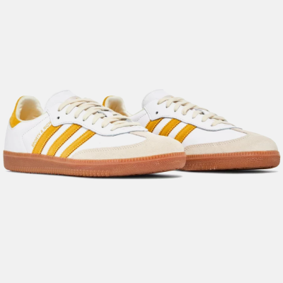 Sporty & Rich x Adidas Samba White Bold Gold купить в интернет-магазине Kicksmania