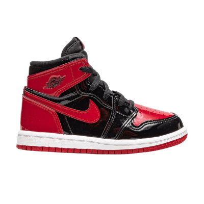 Air Jordan 1 High Bred Patent Kids купить в интернет-магазине Kicksmania