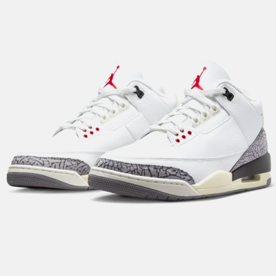 Air Jordan 3 Retro White Cement купить в интернет-магазине Kicksmania