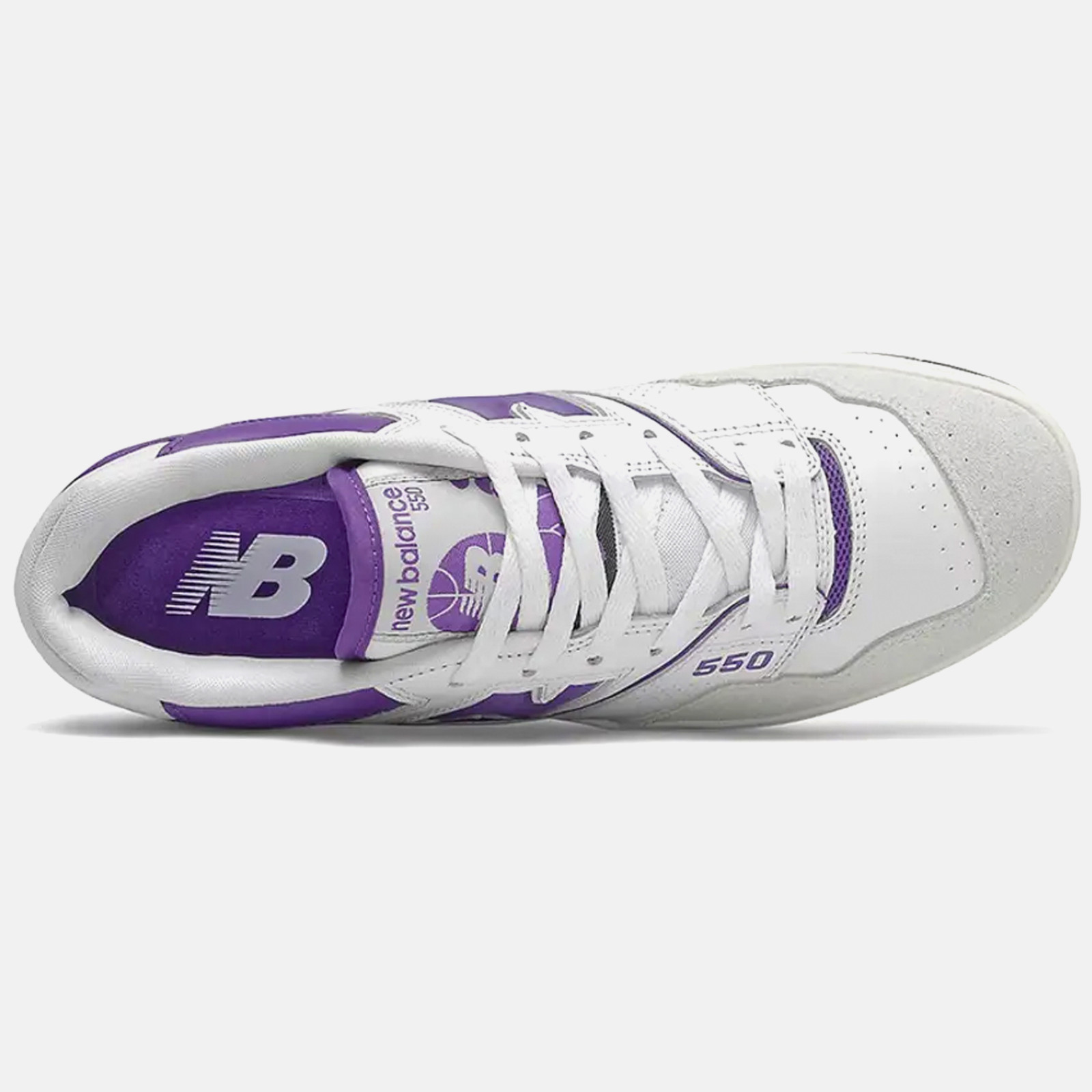 New balance white purple on sale