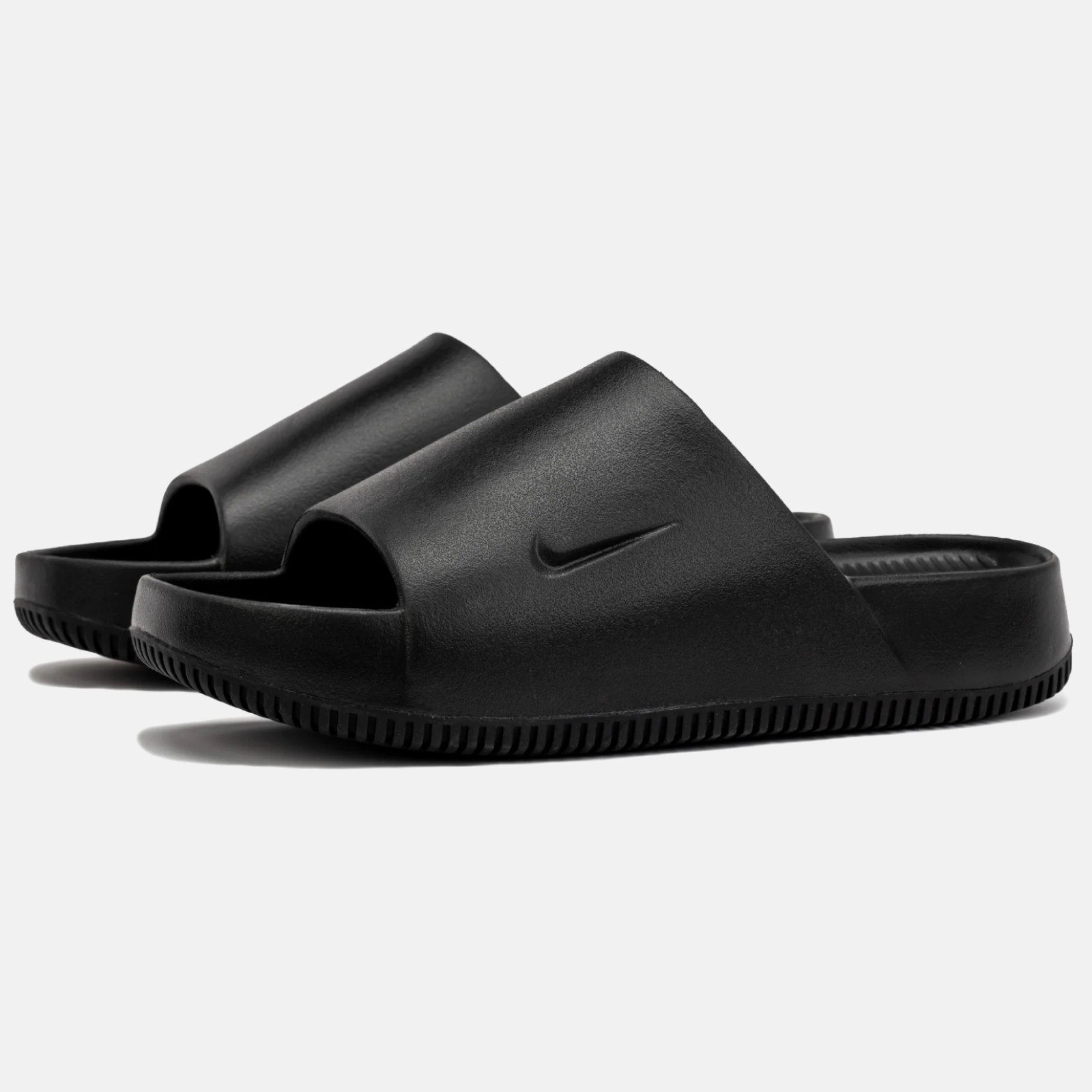 Nike men's slides black shop
