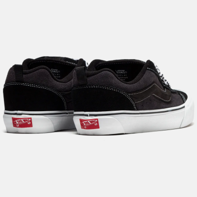 Vans Knu Skool Black Charcoal купить в интернет-магазине Kicksmania