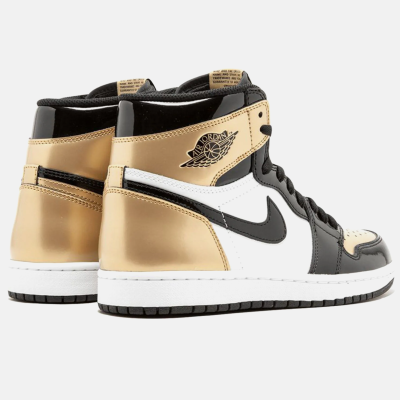 Air Jordan 1 Retro High NRG Gold Toe Patent купить в интернет-магазине Kicksmania