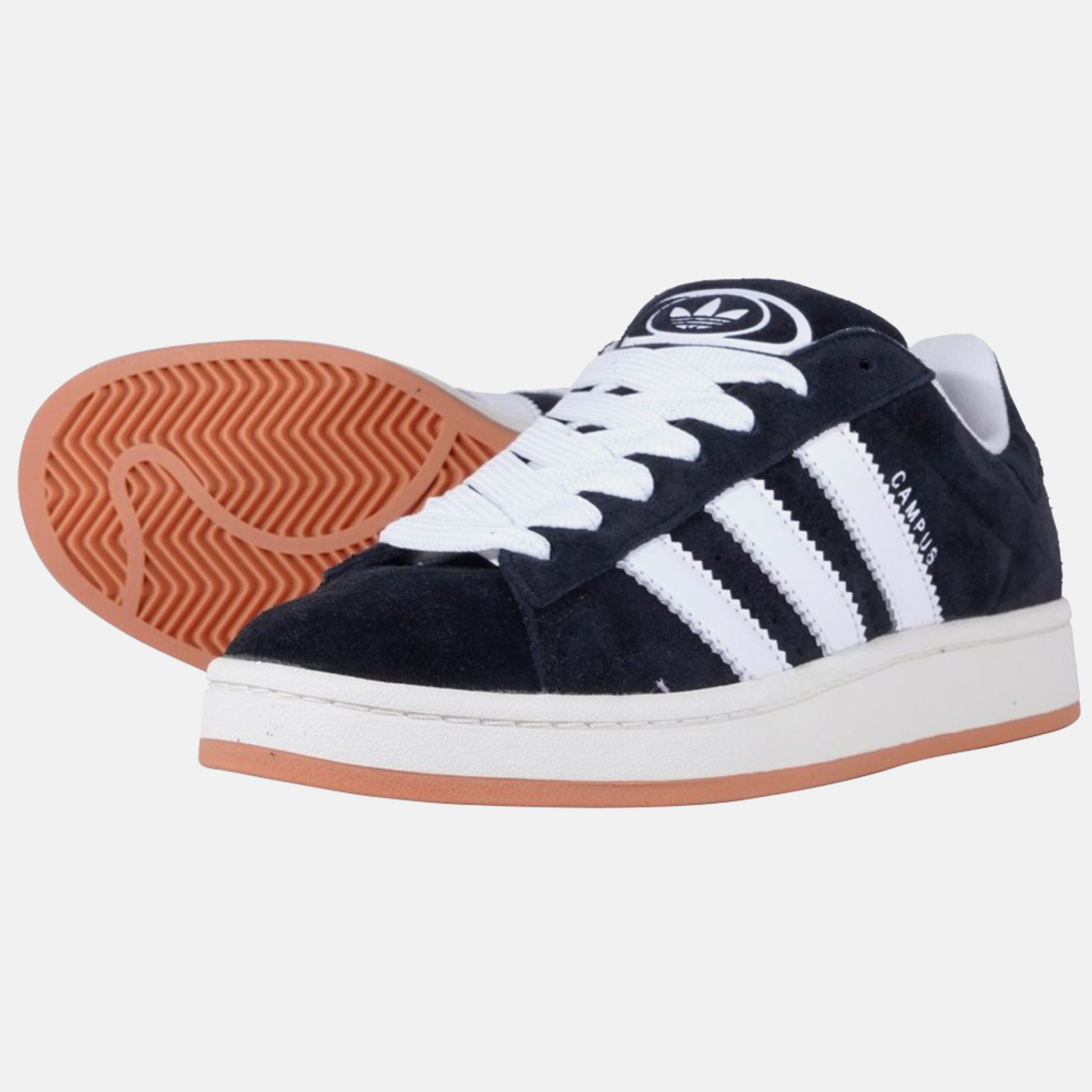 Adidas campus black and white deals