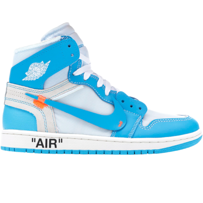 Off-White x Air Jordan 1 High UNC купить в интернет-магазине Kicksmania