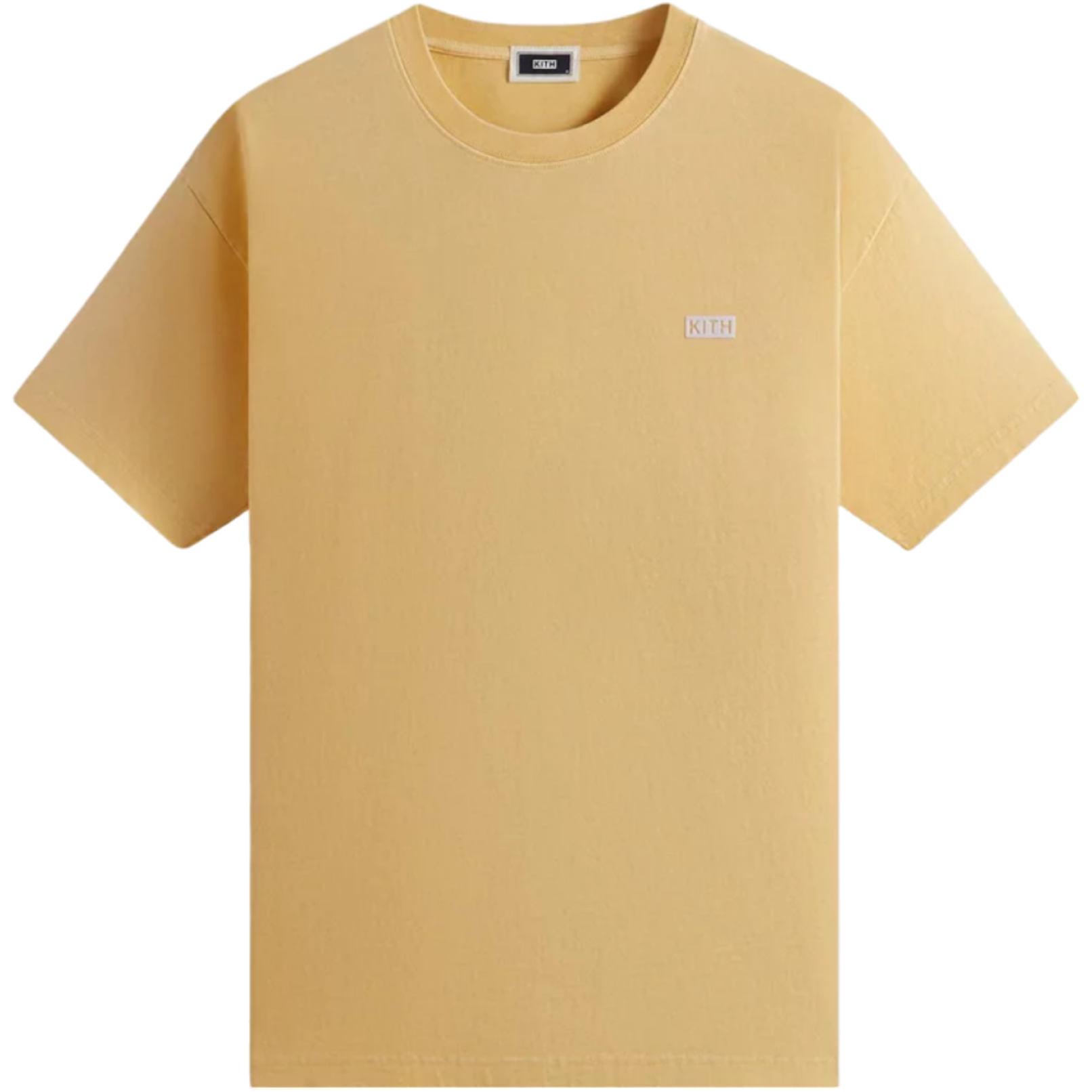 Kith Classic Logo Tee Yellow KicksMania