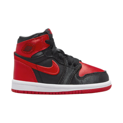 Air Jordan 1 High Satin Bred Kids купить в интернет-магазине Kicksmania
