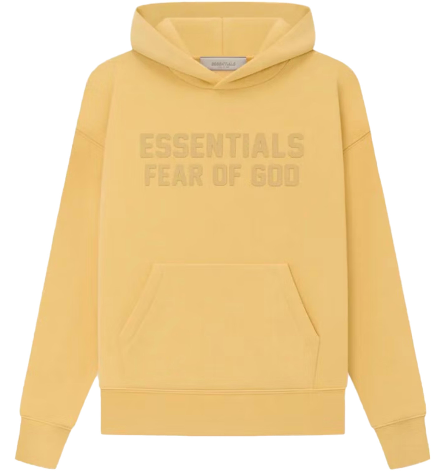 Fear of God Essentials Hoodie Light Tuscan Kids KicksMania