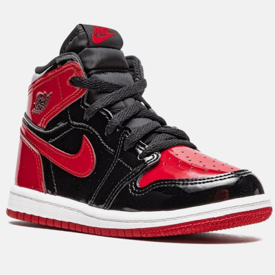 Air Jordan 1 High Bred Patent Kids KicksMania