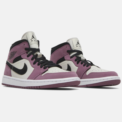 Air Jordan 1 Mid Berry купить в интернет-магазине Kicksmania