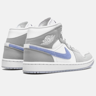 Air Jordan 1 Mid Wolf Grey купить в интернет-магазине Kicksmania