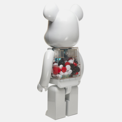 BearBrick PiL Chrome 1000% купить в интернет-магазине Kicksmania