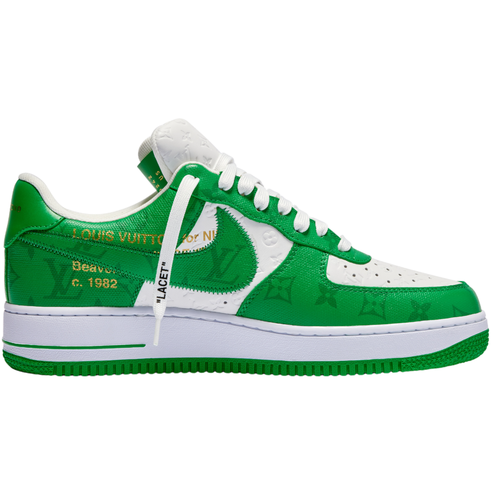 Air force 1 green low hotsell