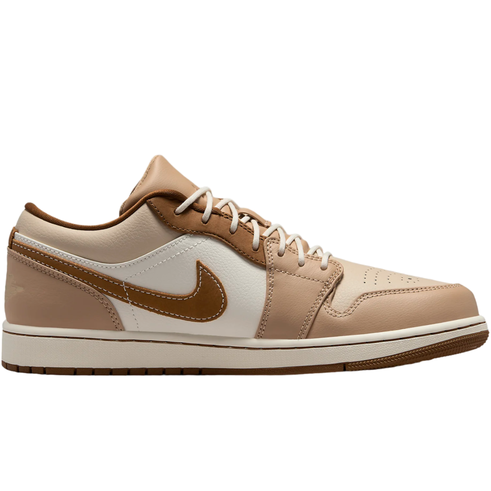 Air Jordan 1 Low Tan Brown KicksMania