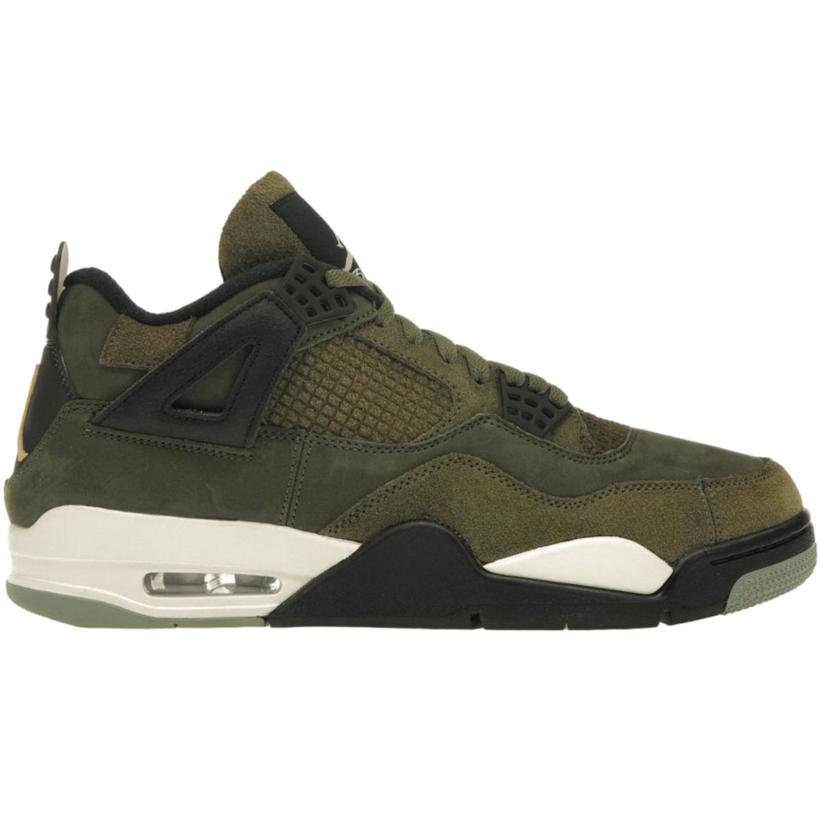 Air Jordan 4 Retro Craft Olive купить оригинальные кроссовки с