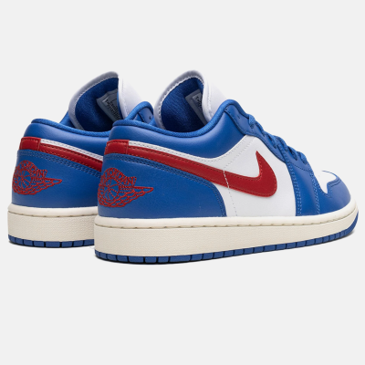 AIR JORDAN 1 LOW SPORT BLUE GYM RED купить в интернет-магазине Kicksmania
