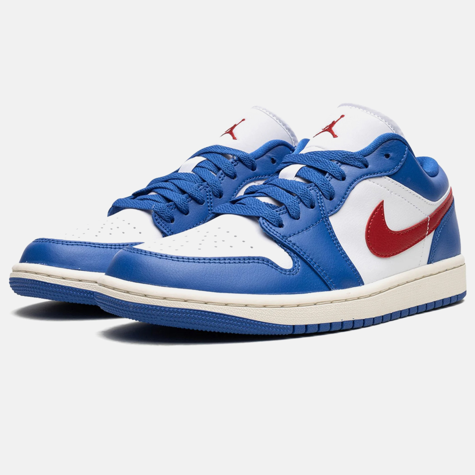 AIR JORDAN 1 LOW SPORT BLUE GYM RED KicksMania