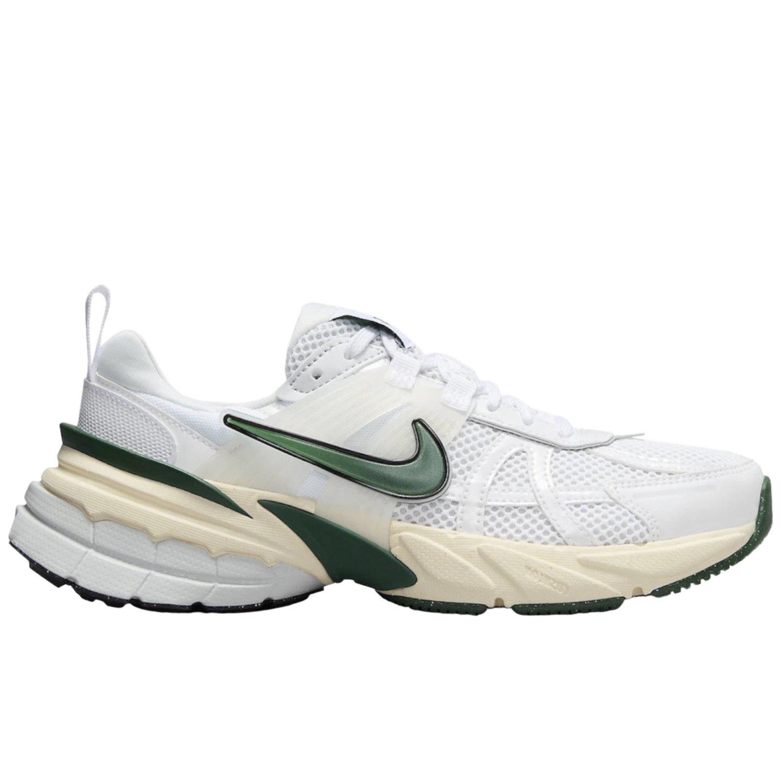 Nike green running discount