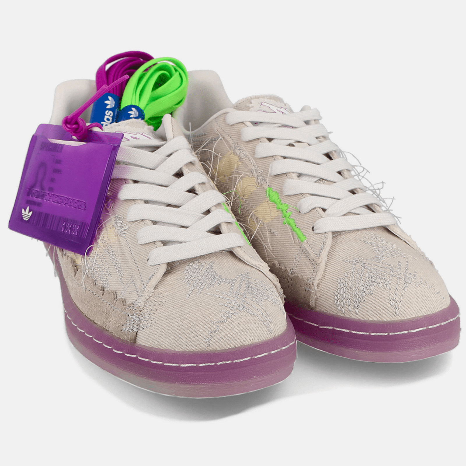 White adidas youth online