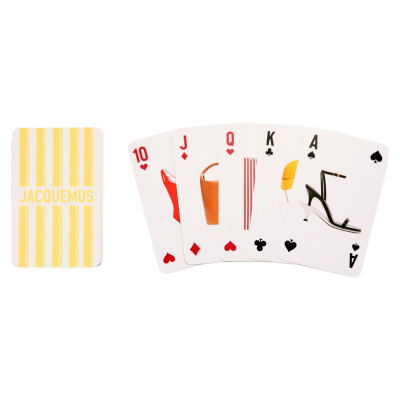 Игральные карты Jacquemus Yellow купить в интернет-магазине Kicksmania