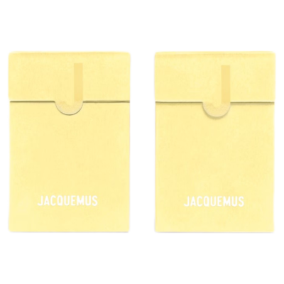 Игральные карты Jacquemus Yellow купить в интернет-магазине Kicksmania