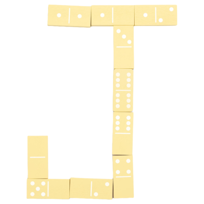 Набор домино Jacquemus Yellow купить в интернет-магазине Kicksmania