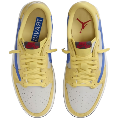 Travis Scott x Air Jordan 1 Low Canary купить в интернет-магазине Kicksmania