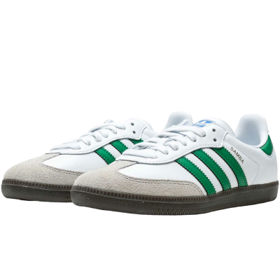 Adidas Samba White Green купить в интернет-магазине Kicksmania