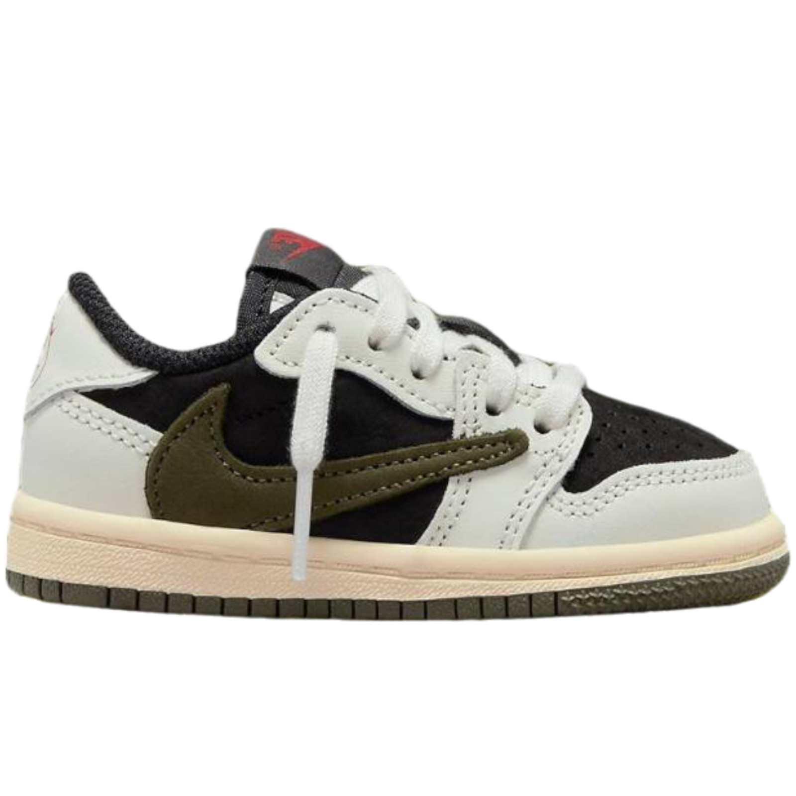 Travis Scott x Air Jordan 1 Low Olive Kids KicksMania