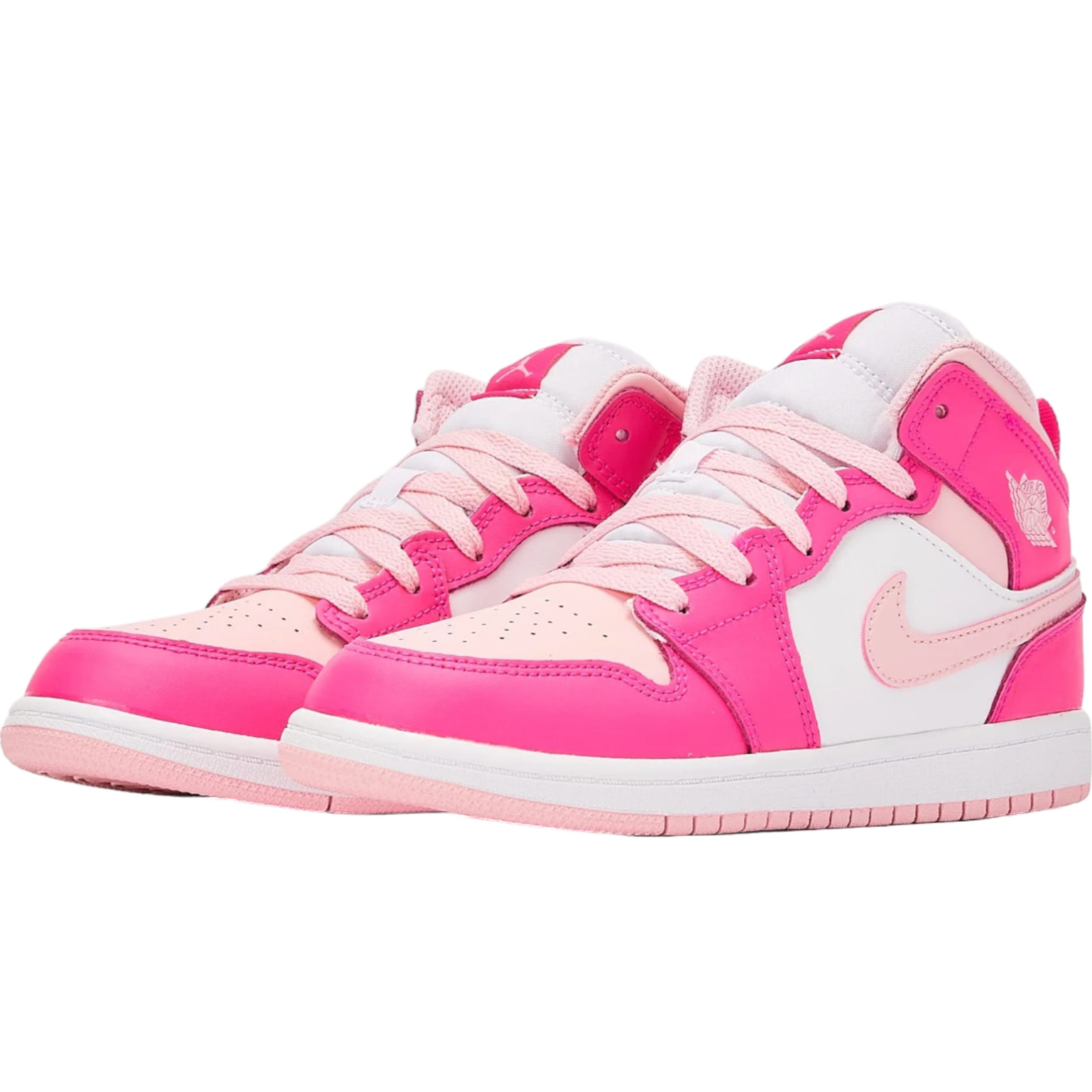 Kids pink jordans 2025
