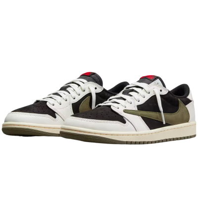 Travis Scott x Air Jordan 1 Low Olive купить в интернет-магазине Kicksmania