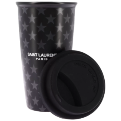 Стакан Saint Laurent Stars Coffee Mug Ceramic in Black купить в интернет-магазине Kicksmania