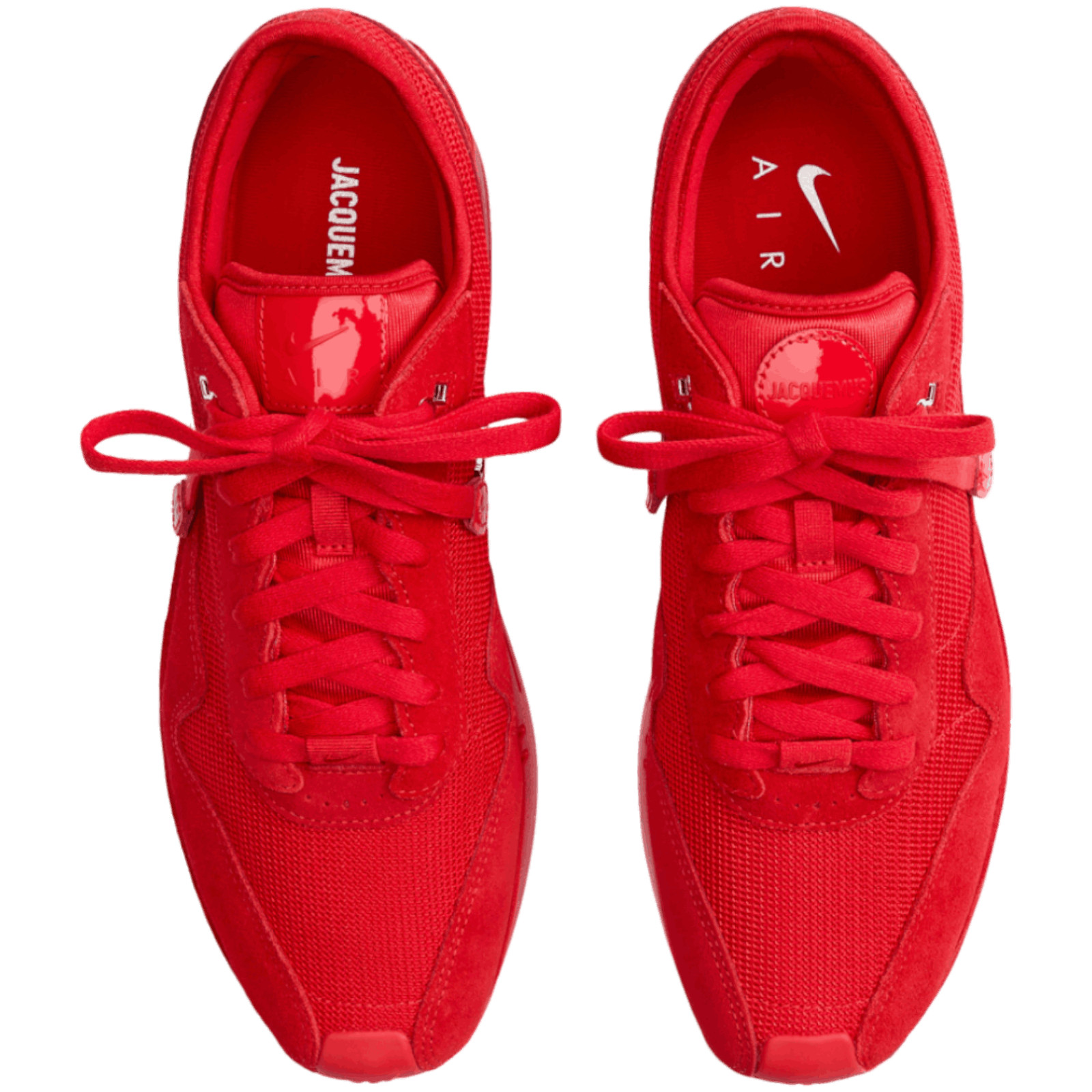 All red womens air max top