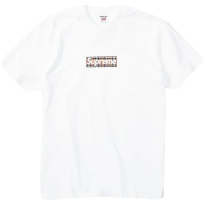 Burberry x Supreme Box Logo Tee Black KicksMania