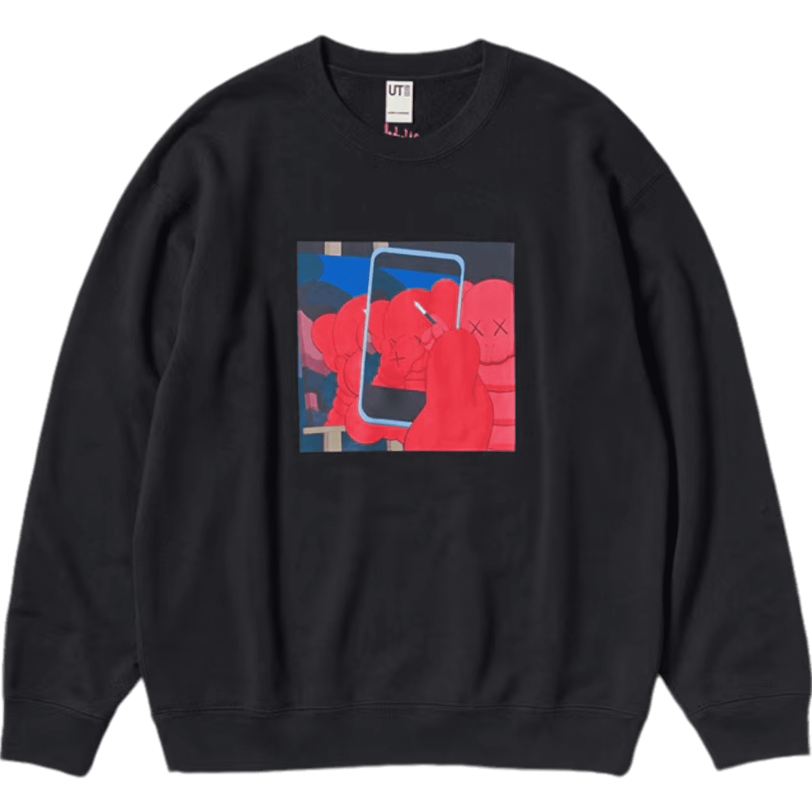 Uniqlo black sweatshirt sale