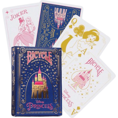Игральные Карты Bicycle x Disney Princess Blue купить в интернет-магазине Kicksmania