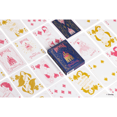 Игральные Карты Bicycle x Disney Princess Blue купить в интернет-магазине Kicksmania