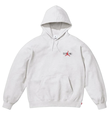 Толстовка Jordan x Supreme Grey купить в интернет-магазине Kicksmania