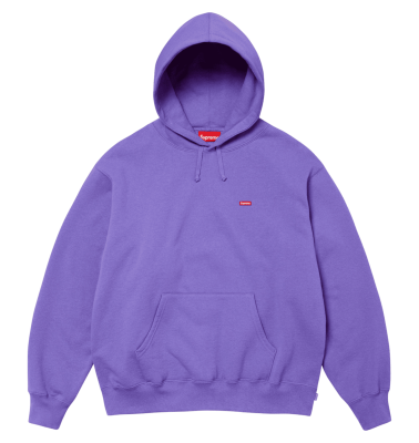 Толстовка Supreme Small Box Logo Purple купить в интернет-магазине Kicksmania