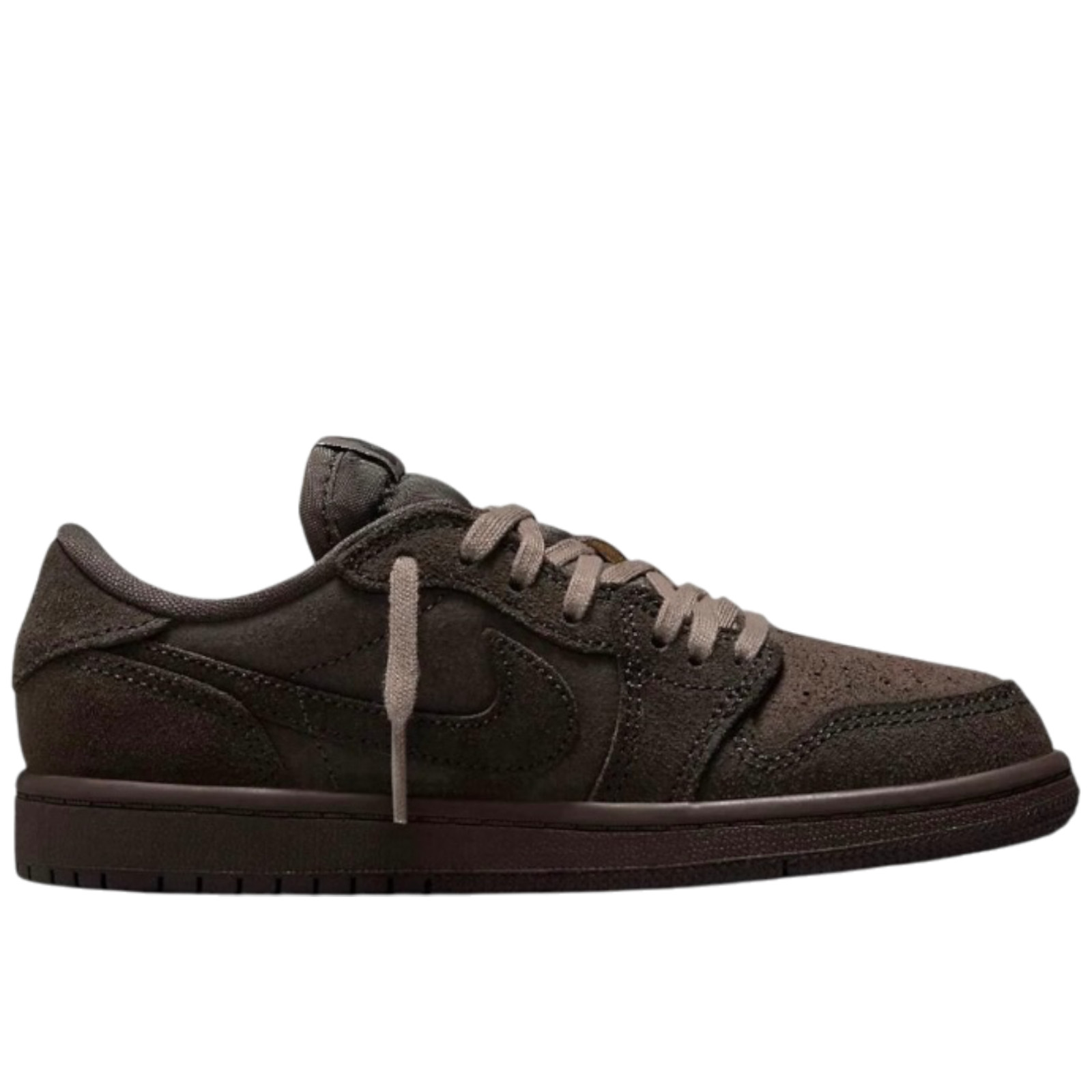 靴 Nike Jordan 1 Low Travis Scott Kids 22cm Travis Scott x Air Jordan 1 Low Velvet Brown Kids купить с