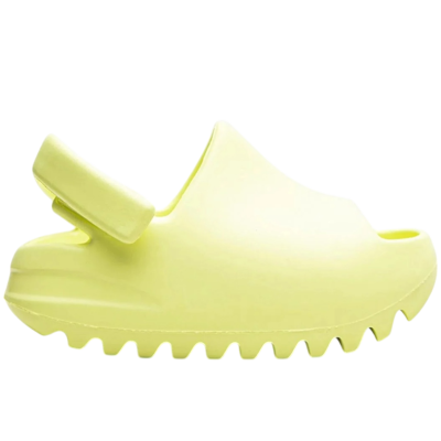 Yeezy Slide Glow Green Kids купить в интернет-магазине Kicksmania
