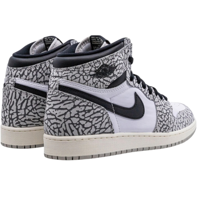 Air Jordan 1 Retro High White Cement купить в интернет-магазине Kicksmania