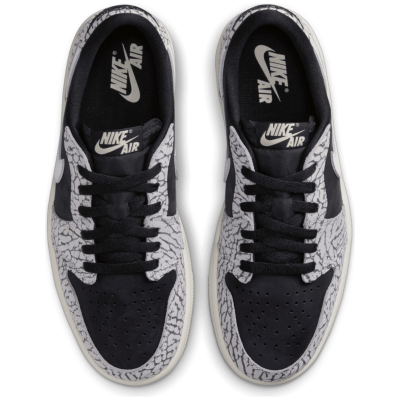 Air Jordan 1 Retro Low Black Cement купить в интернет-магазине Kicksmania