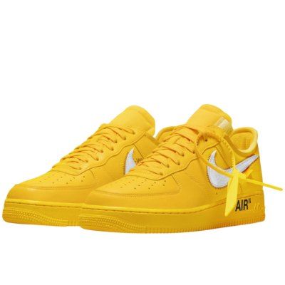 Off-White x Nike Air Force 1 University Gold купить в интернет-магазине Kicksmania